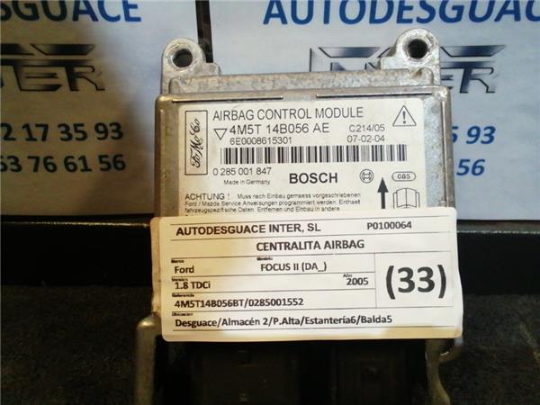 Centralita Airbag Ford FOCUS II 1.8