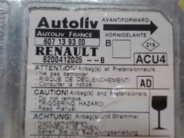 Centralita Airbag Renault MEGANE II