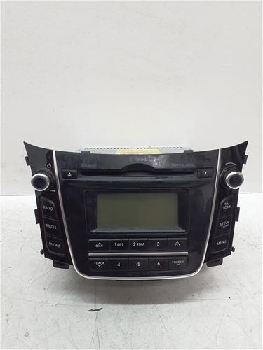 radio / cd hyundai i30 (gd)(2012 >) 1.4 base [1,4 ltr.   66 kw crdi cat]