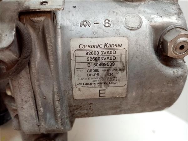 compresor aire acondicionado nissan micra iv (k13k/kk)(07.2010 >) 1.2