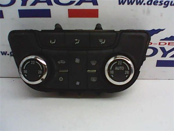 mandos climatizador opel zafira c tourer (09.2011 >) 1.4 selective [1,4 ltr.   103 kw 16v turbo bivalent, gasolina / lpg]