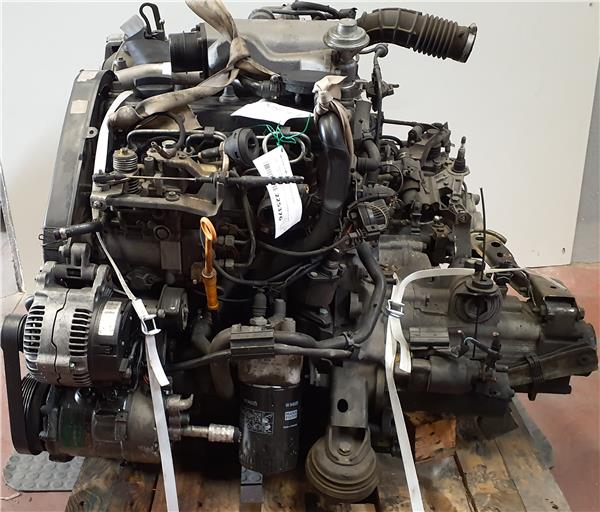 motor completo seat ibiza (6k1)(1993 >) 1.9 básico [1,9 ltr.   47 kw diesel cat (1y)]