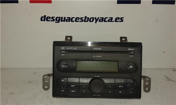 radio / cd nissan note (e11e)(01.2006 >) 1.6