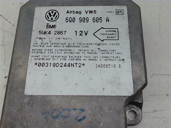 centralita airbag volkswagen golf iv berlina (1j1)(1997 >) 1.9 tdi