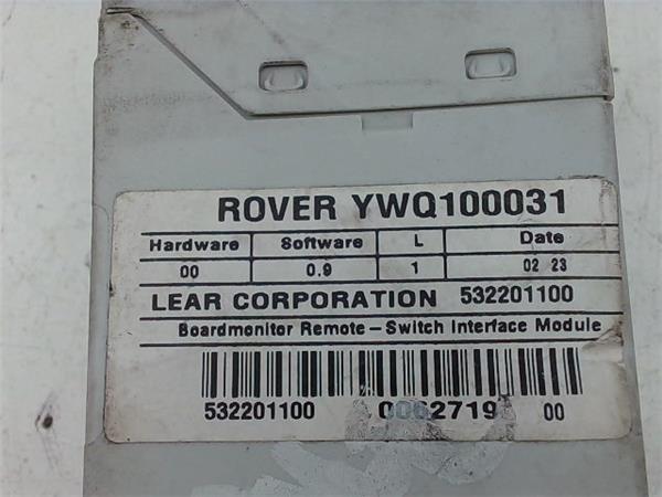 caja reles rover rover 75 (rj)(1999 >) 2.0 cdti