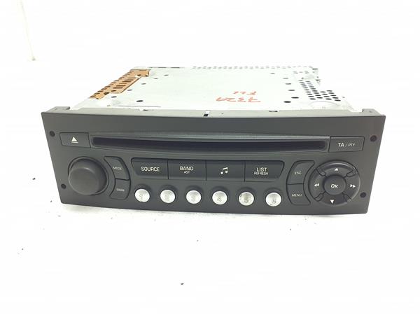radio / cd peugeot 207 (2006 >) 1.6 confort [1,6 ltr.   80 kw hdi fap cat (9hz / dv6ted4)]