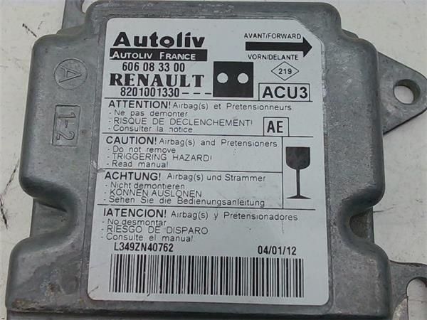 centralita airbag renault kangoo i (f/kc0)(1997 >) 1.9 dti (kc0u)