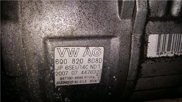 compresor aire acondicionado volkswagen polo iv (9n1)(11.2001 >) 1.6 16v