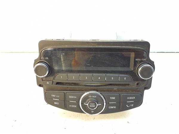 radio / cd chevrolet cruze station wagon (2012 >) 1.7 lt [1,7 ltr.   96 kw diesel cat]