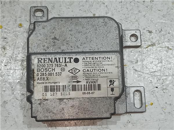 centralita airbag renault clio ii fase ii (b/cb0)(2001 >) 1.2 authentique [1,2 ltr.   43 kw]