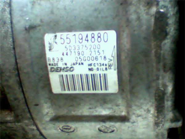 compresor aire acondicionado fiat punto / grande punto (199) 1.4