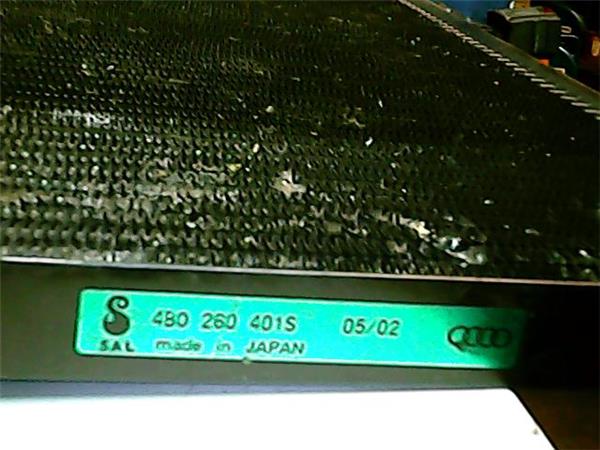 radiador aire acondicionado audi a6 avant (4b5)(1998 >) 2.7 t quattro