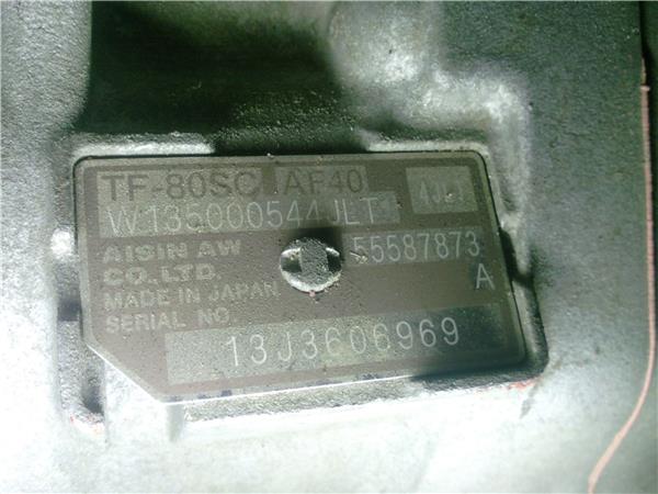 caja cambios automatica opel meriva b (03.2010 >) 1.7 cosmo [1,7 ltr.   74 kw 16v cdti]