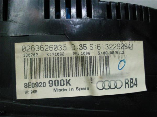 Cuadro Completo Audi A4 Berlina 1.9