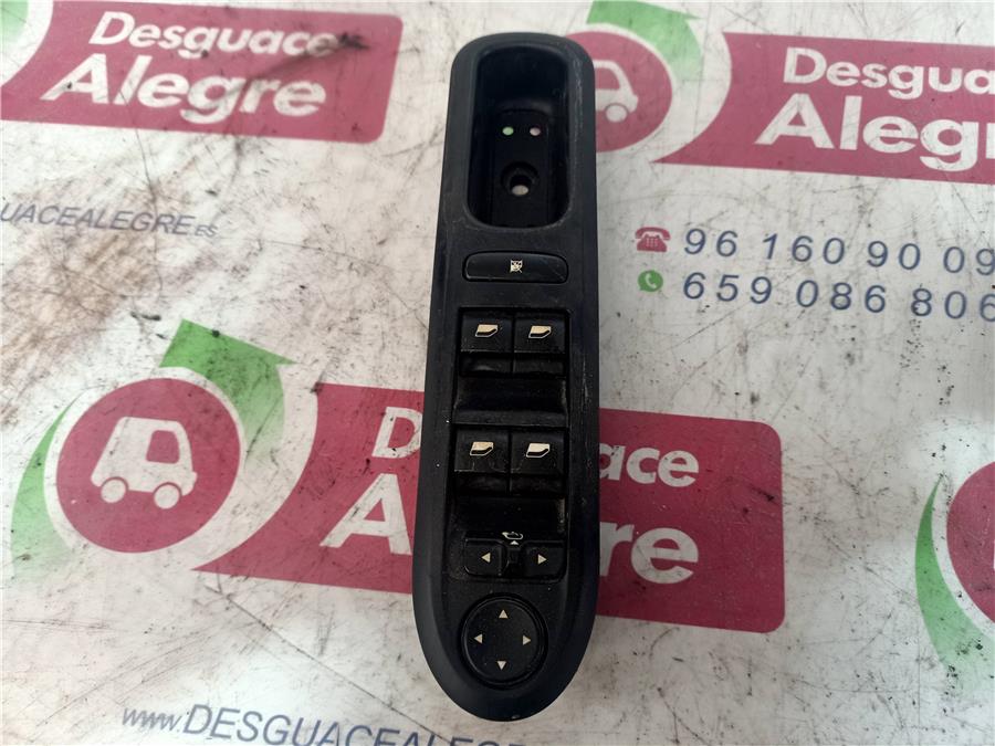 botonera puerta delantera izquierda peugeot 407 business line