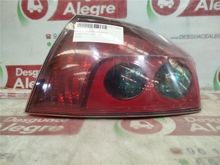 piloto trasero derecho peugeot 407 st confort