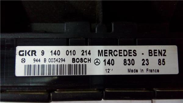 mandos climatizador mercedes benz clase s berlina (bm 220)(1998 >) 