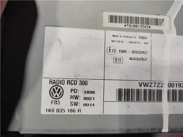 Radio / Cd Volkswagen Golf V Berlina