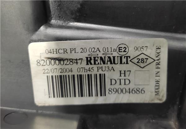 Faro Delantero Derecho Renault II