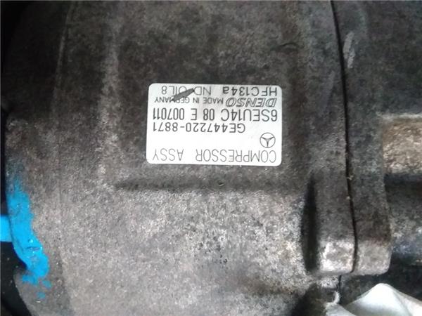 compresor aire acondicionado mercedes benz vaneo (bm 414) compact van (10.2001 >) 1.7 cdi vaneo (414.700) [1,7 ltr.   67 kw turbodiesel cat]