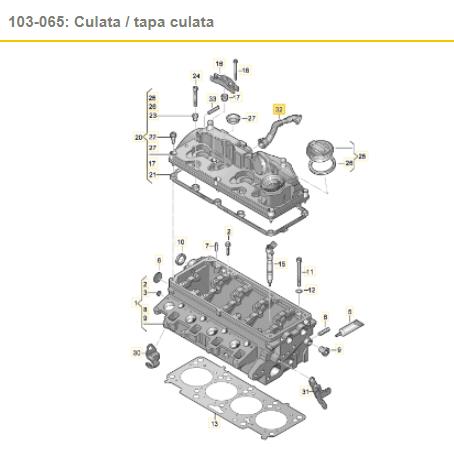 Tubo Ventilacion Culata Audi Q3 2.0