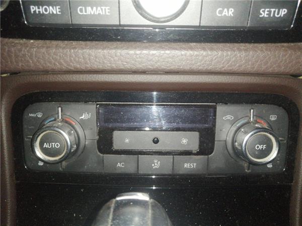 mandos climatizador volkswagen touareg (7p5)(01.2010 >) 3.0 v6 tdi bluemotion premium [3,0 ltr.   176 kw v6 tdi dpf]