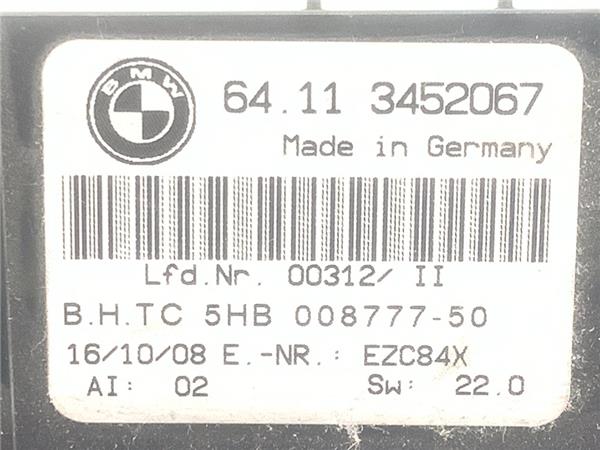 Mandos Climatizador BMW Serie X3 2.0d