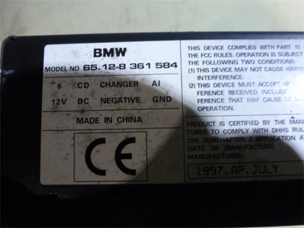 Cargador Cd BMW Serie 5 Berlina 2.8