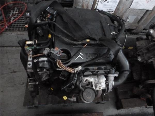 motor completo citroen c3 (2002 >) 1.4 hdi 16v sx plus [1,4 ltr.   66 kw hdi cat (8hy / dv4ted4)]