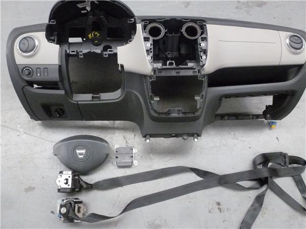 kit airbag dacia dokker (2012 >) 1.6 basis [1,6 ltr.   75 kw sce cat]