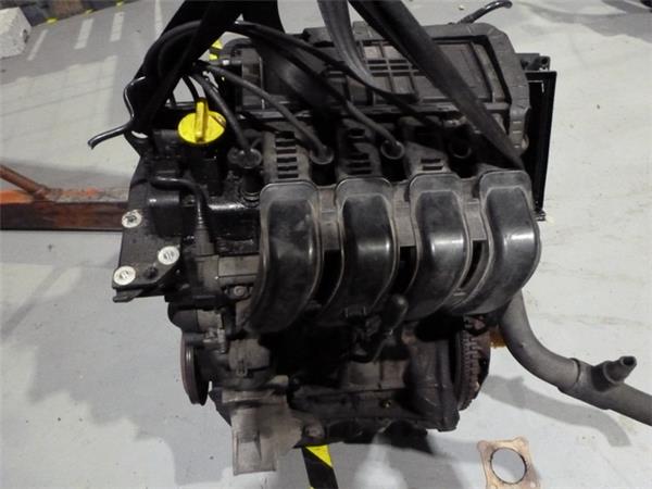 motor completo renault clio ii fase ii (b/cb0)(2001 >) 1.2 campus [1,2 ltr.   55 kw 16v]