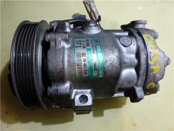 compresor aire acondicionado opel corsa c (2003 >) 1.2 sport [1,2 ltr.   59 kw 16v cat (z 12 xep / lb4)]