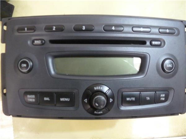 radio / cd smart coupe (2007 >) 1.0 fortwo coupe (52kw) [1,0 ltr.   52 kw cat]