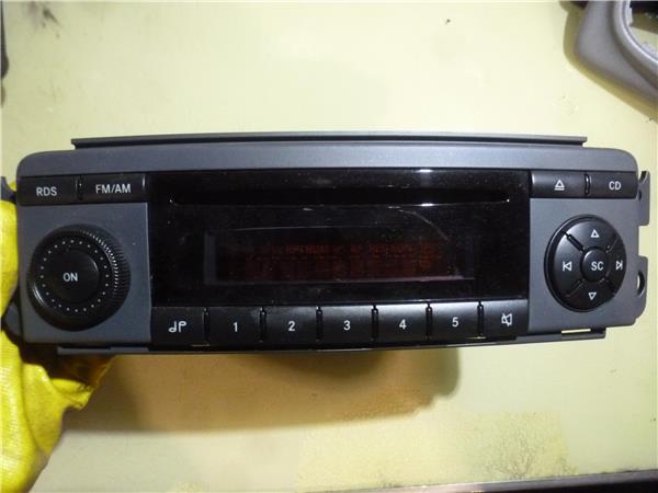 radio / cd smart forfour(2004 >) 1.5 básico (80kw) [1,5 ltr.   80 kw cat]