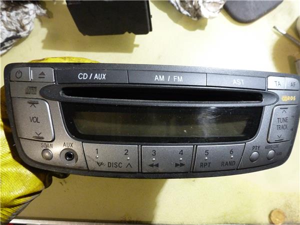 radio / cd citroen c1 (2005 >) 1.4 audace [1,4 ltr.   40 kw hdi cat (8ht / dv4td)]