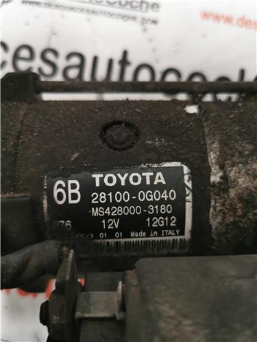 Motor Arranque Toyota RAV4 2.2 D-4D