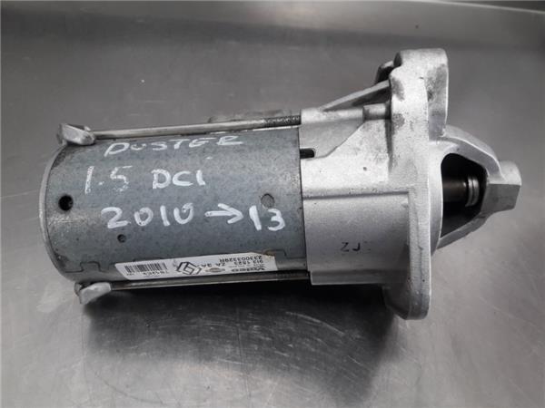 motor arranque dacia duster i (2010 >) 1.5 adventure [1,5 ltr.   81 kw dci diesel fap cat]