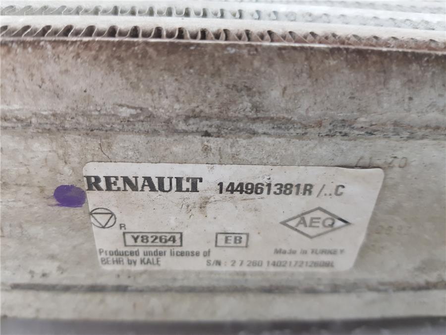 Intercooler RENAULT CLIO IV 1.5 dCi