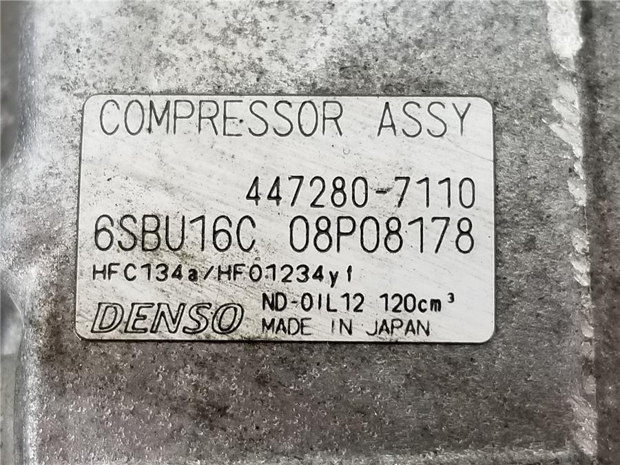 Compresor Aire Acondicionado CLASE B