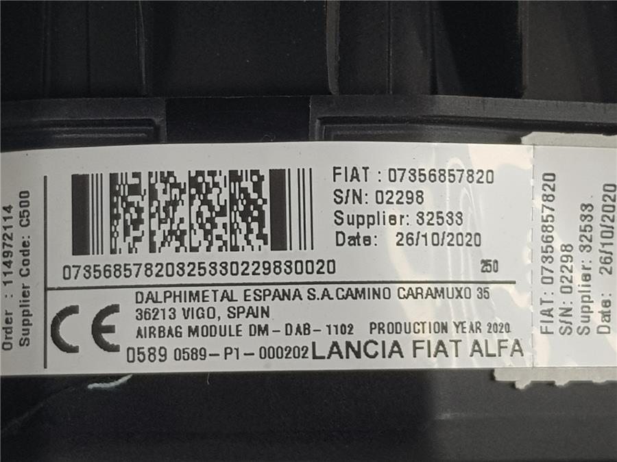 Airbag Volante FIAT DUCATO FURGÓN TA