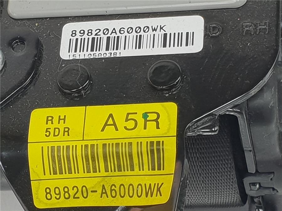 Cinturon Seguridad Trasero Derecho