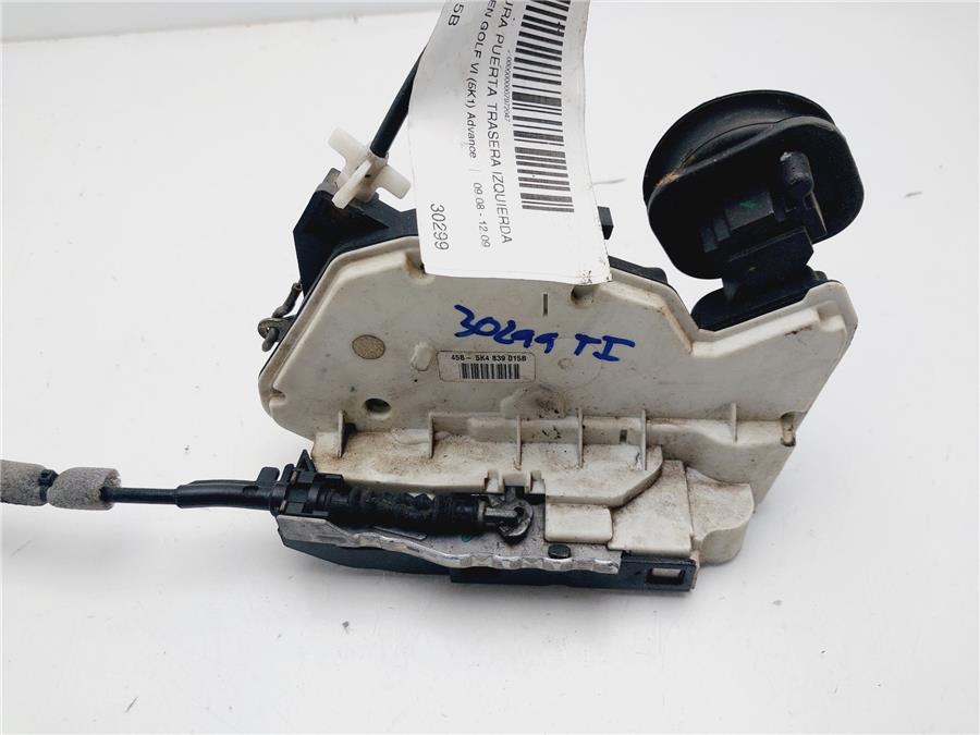 cerradura puerta trasera izquierda volkswagen golf vi (5k1)(10.2008) advance