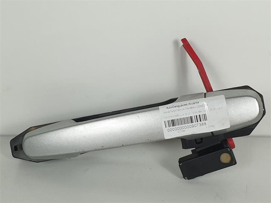 maneta exterior trasera derecha toyota corolla (e12) sedan 1.6 vvt i sol