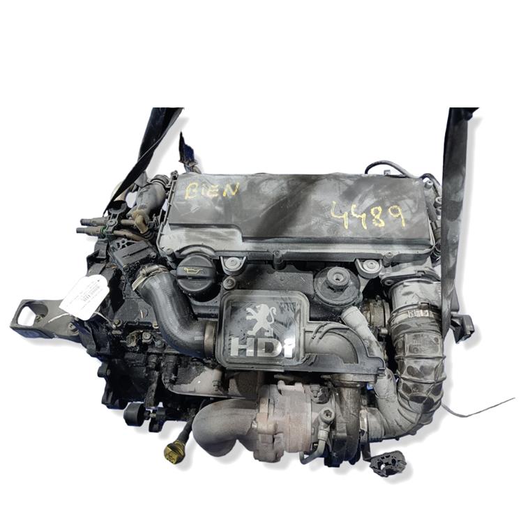 motor completo peugeot 206 fastback 1.4 hdi eco 70 68cv 1398cc
