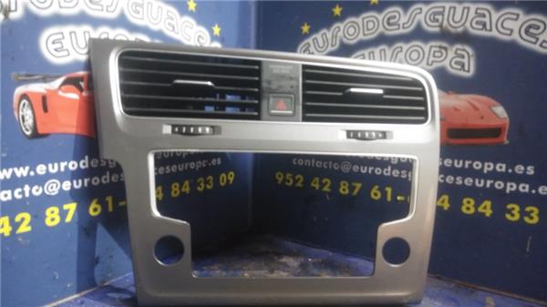 embellecedor consola salpicadero volkswagen golf vii (5g1/be1)(09.2012 >) 1.6 advance bluemotion tech. [1,6 ltr.   77 kw tdi dpf]