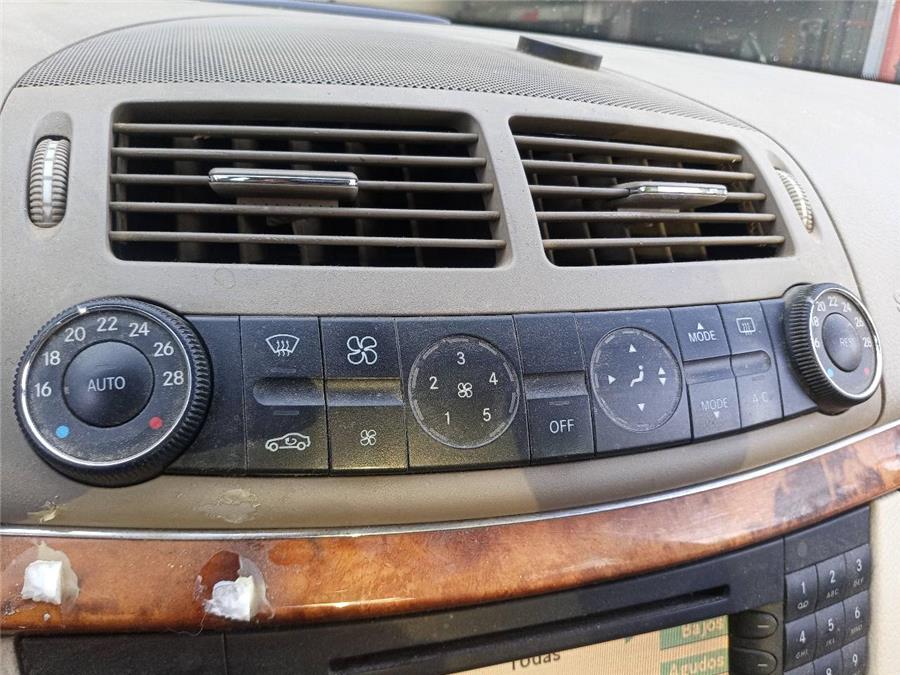 mandos climatizador mercedes benz clase e (bm 211) berlina e 320 cdi  4 matic (211.089)