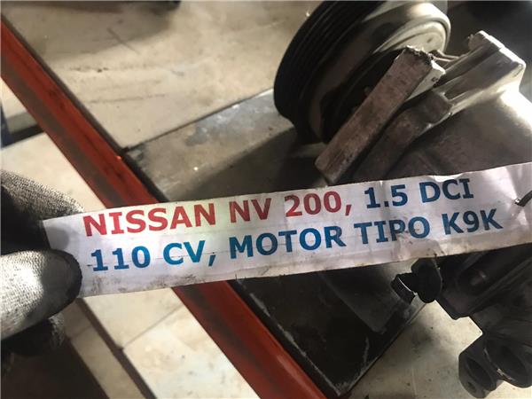 compresor aire acondicionado nissan nv200 /evalia (m20/m)(08.2009 >) 1.5 evalia [1,5 ltr.   81 kw dci cat]