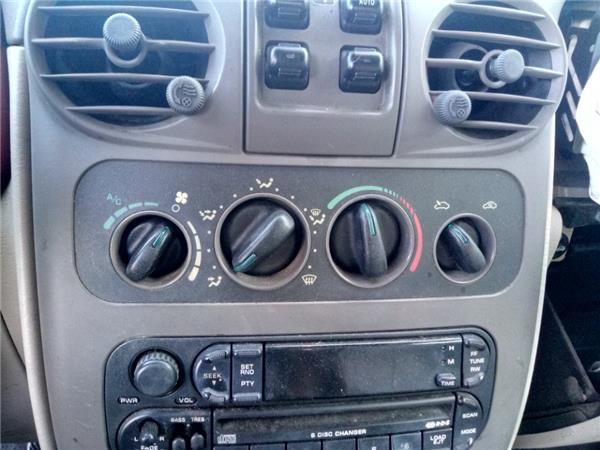 mandos calefaccion / aire acondicionado chrysler pt cruiser cabrio (2004 >) 2.4 gt turbo [2,4 ltr.   164 kw turbo]