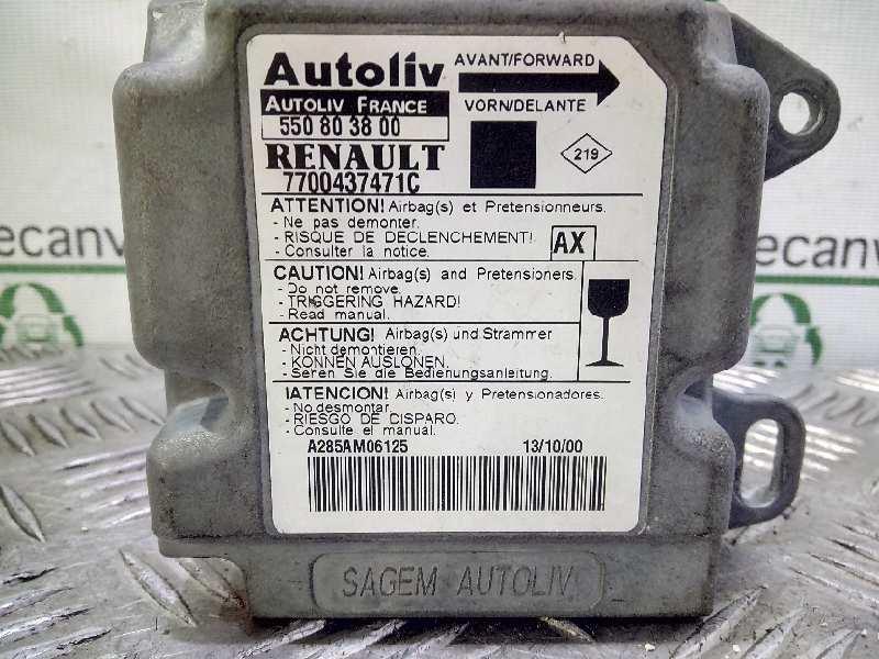 centralita airbag renault scenic 1.6 (107 cv)