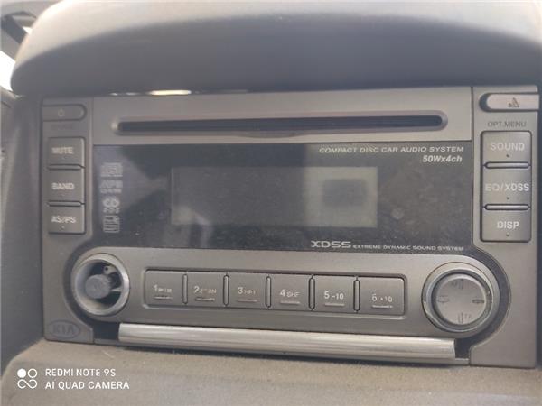 radio / cd kia sorento (2002 >) 2.5 crdi active [2,5 ltr.   125 kw crdi]